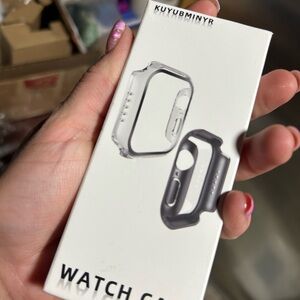 Watch Case - Clear and Black